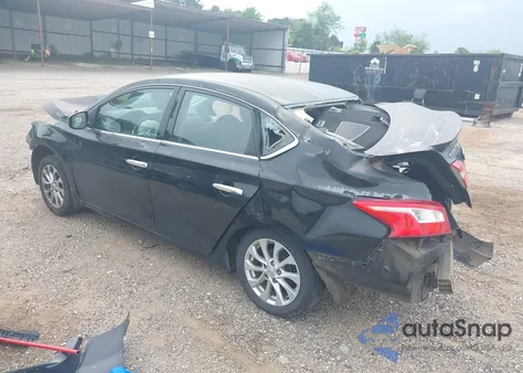 2017 Nissan Sentra S z USA, uszkodzony, nr VIN 3N1AB7AP7HY367968